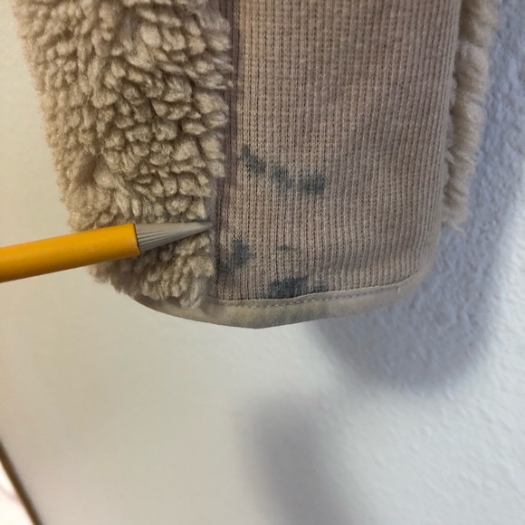 ALO Yoga Shanti Half Zip Sherpa Teddy Coat Jacket - Picture 12 of 13